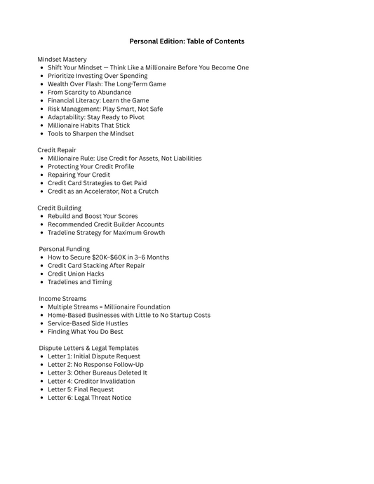 My Future Millionaire Pt.1