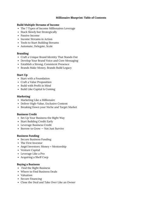 My Future Millionaire Pt.2